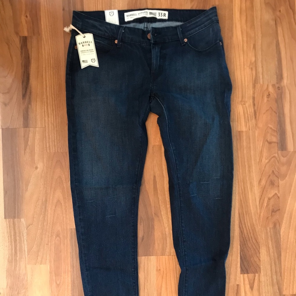 Barbell Apparel Jeans, size 33R